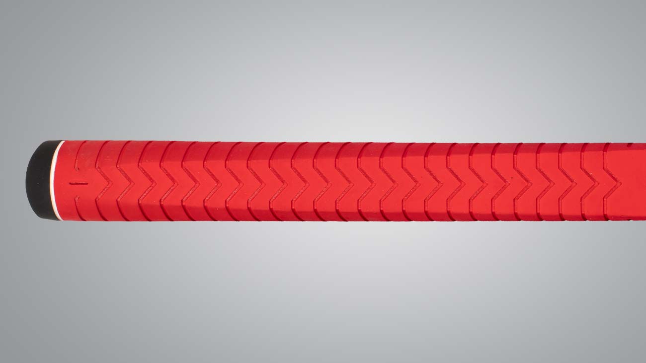 Deep Etched in Red grip from Lamkin grip