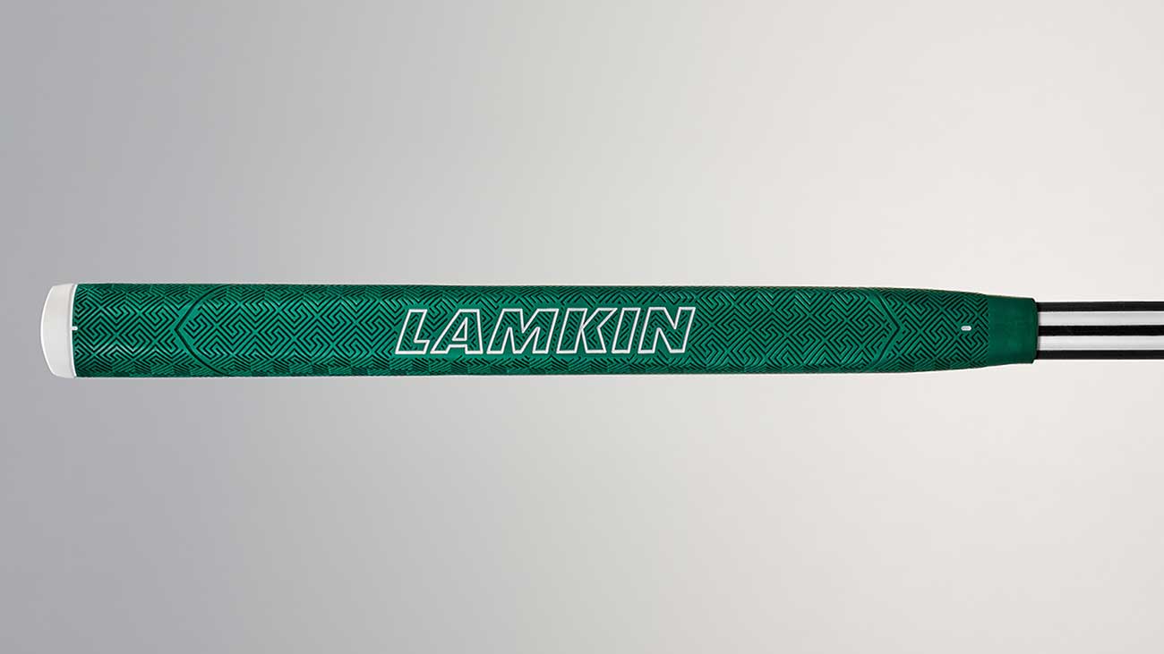 Deep Etched Sink Fit putter grip in green from Lamkin Golf Grips