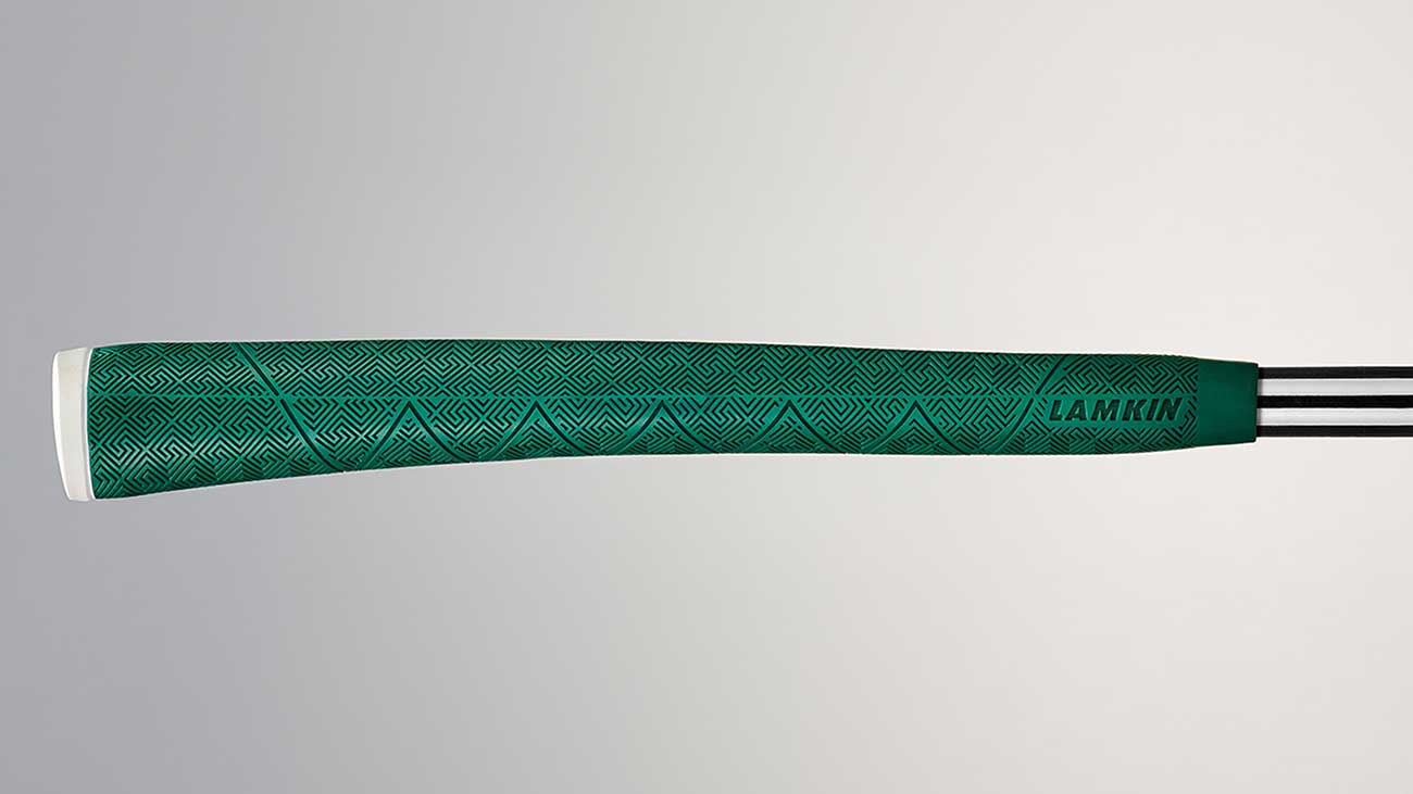 Deep Etched Sink Fit putter grip in green from Lamkin Golf Grips